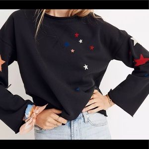 Madewell Starry Night Sweatshirt Size S